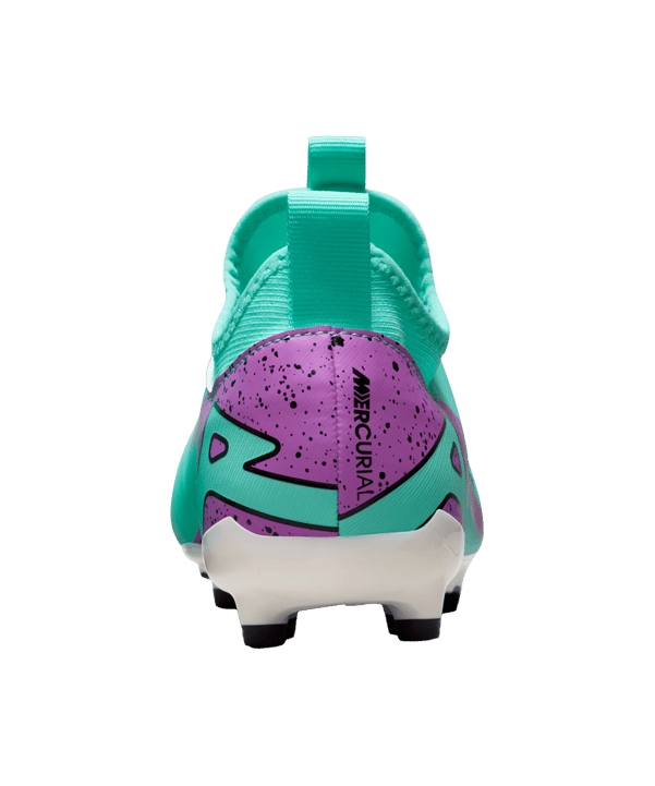 Nike Jr Air Zoom Mercurial Vapor XV Academy FG/MG Peak Ready Kids Grün Pink Schwarz F300 - gruen
