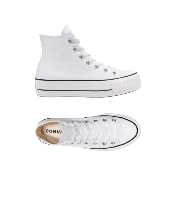 Converse Chuck Taylor AS Lift Hi Damen Weiss - weiss