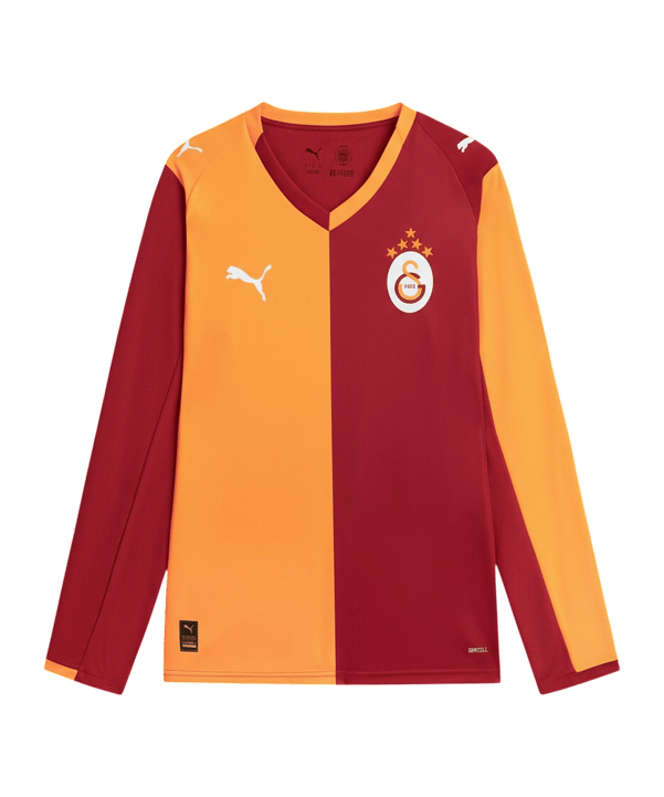 PUMA Galatasaray Istanbul Trikot langarm Home 2025/2026 Rot F01 - rot