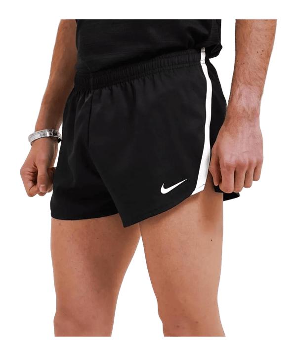 Nike Stock Fast 2 Short Running Schwarz F010 - schwarz