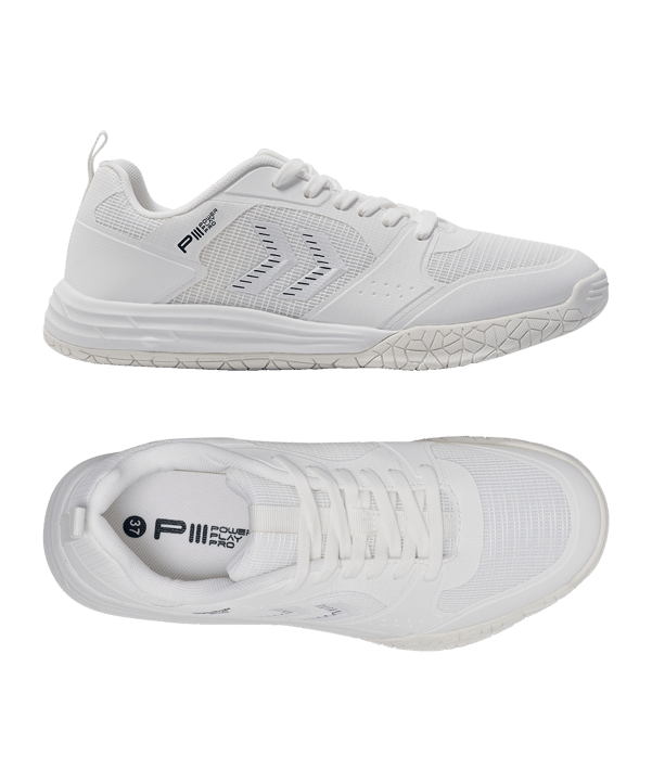 Hummel PII Power Play Pro Sneaker Kids Weiß F9801 - weiss
