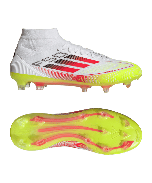 adidas F50 Pro Mid FG Pure Victory Damen Weiss - weiss