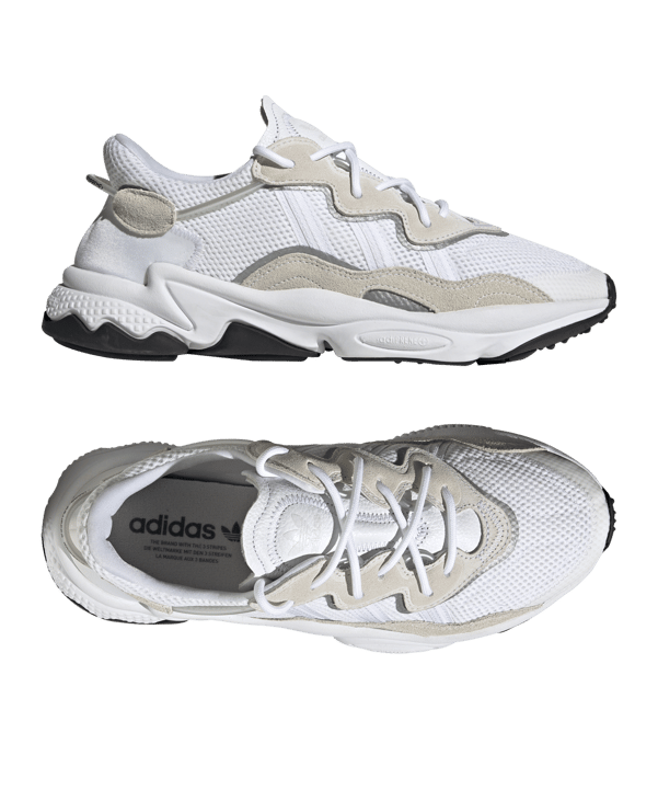 adidas Originals Ozweego Weiss Schwarz - weiss