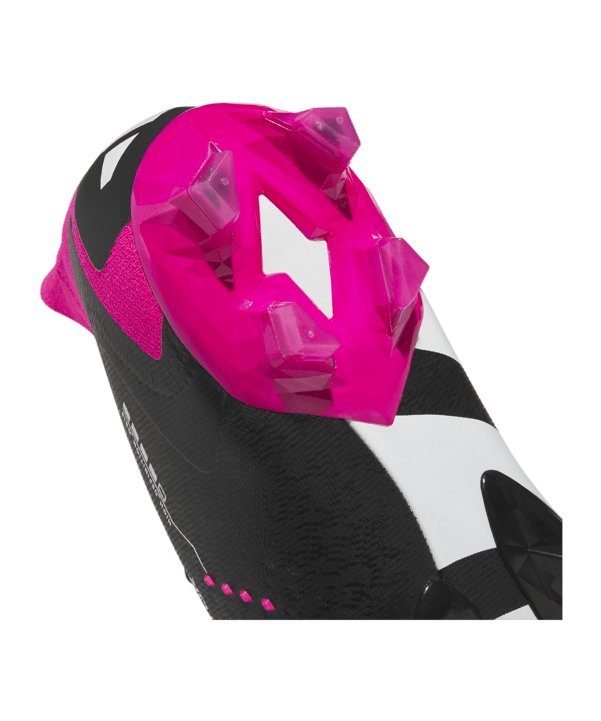 adidas Predator Accuracy.1 FG Own Your Football Schwarz Weiss Pink - schwarz