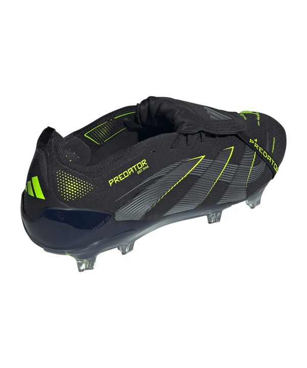 adidas Predator Elite FT FG Electric Stealth Schwarz - schwarz