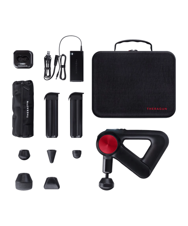 Therabody Theragun Pro Massagegerät Schwarz Rot - rot