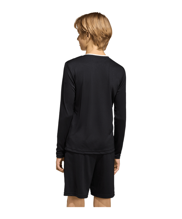 adidas Entrada 26 Trikot Langarm Kids Schwarz - schwarz
