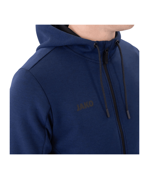 JAKO Premium Basic Veste à capuche Bleu C049 - bleu