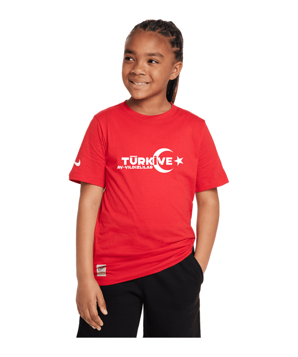 Nike TFF T-Shirt Kids Rot - rot