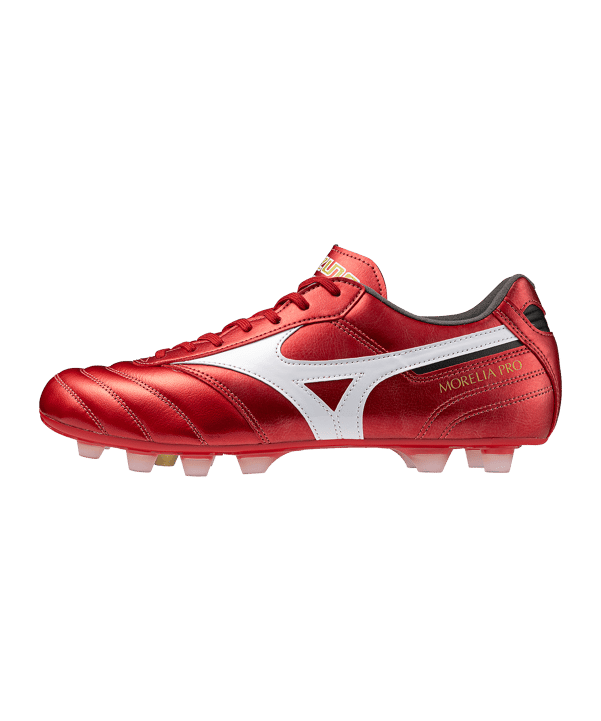 Mizuno Morelia II Pro FG Ruby Red 40th Anniversary Rot F60 - rot