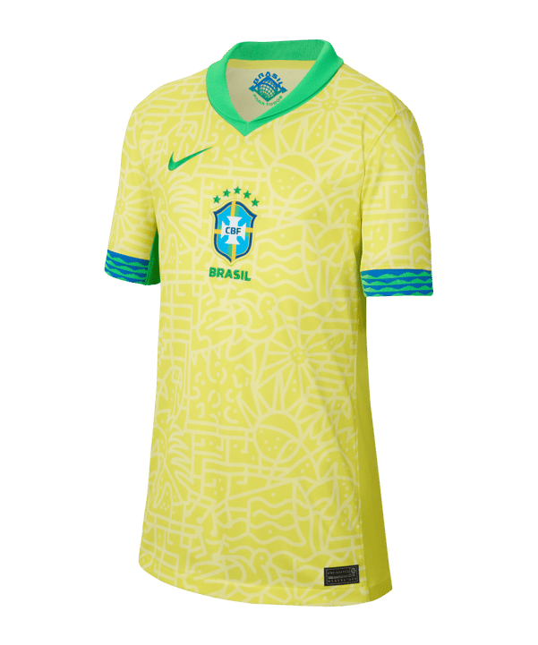 Nike Brasilien Trikot Home Copa America 2024 Kids Gelb F706 - gelb