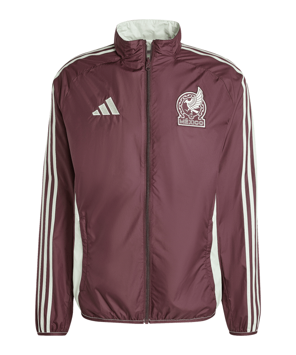 adidas Mexico Anthem Jacke Rot - rot