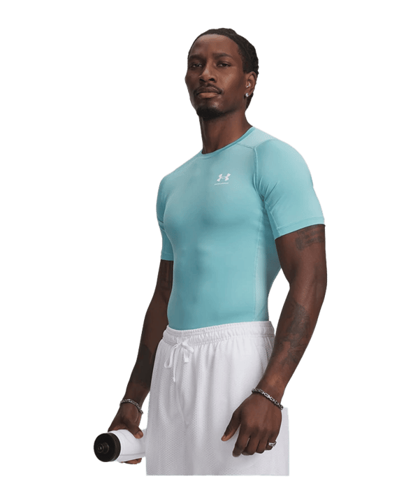 Under Armour HG Armour Comp Maglia intima Blu C425 - blu