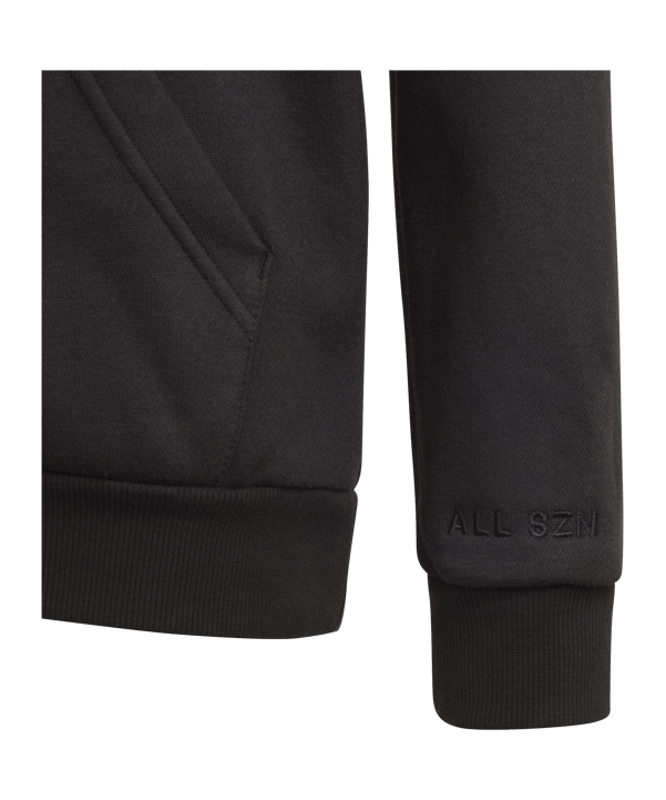 adidas Fleece Trainingsanzug Schwarz - schwarz