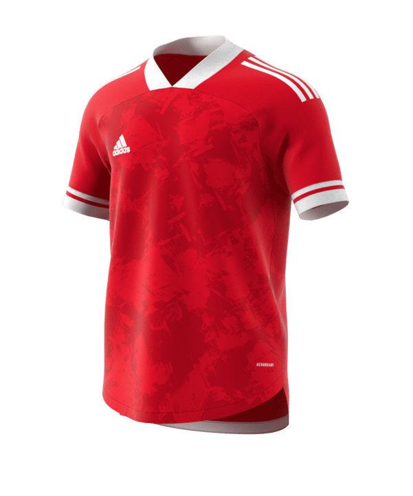 adidas Condivo 20 Trikot kurzarm Rot Weiss - rot