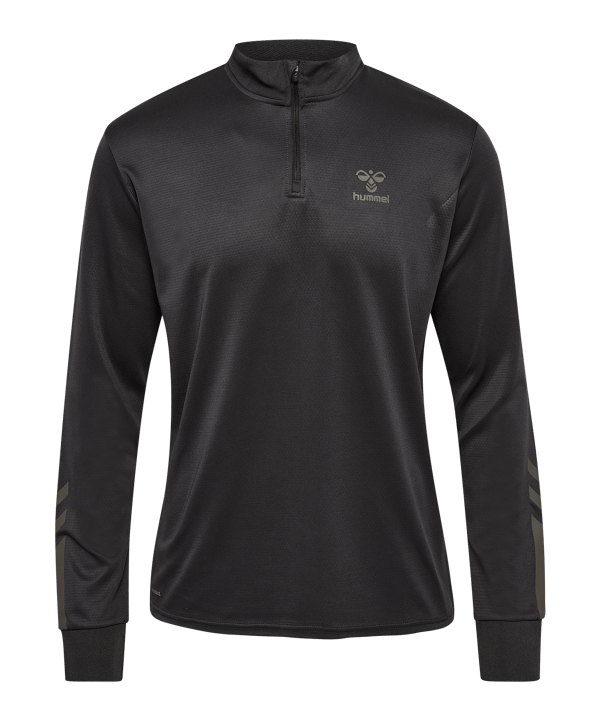 Hummel Active Pl Half Zip Sweatshirt Grau F2247 - grau