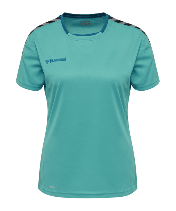 Hummel Authentic Poly Trikot kurzarm Damen F7392 - tuerkis