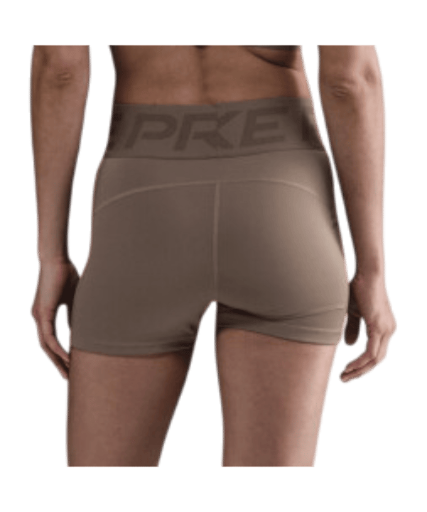 Nike Pro High 3in Biker Short Damen Braun F233 - braun