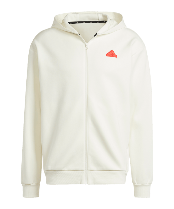 adidas FI BOS FullZip Hoody Weiß - weiss
