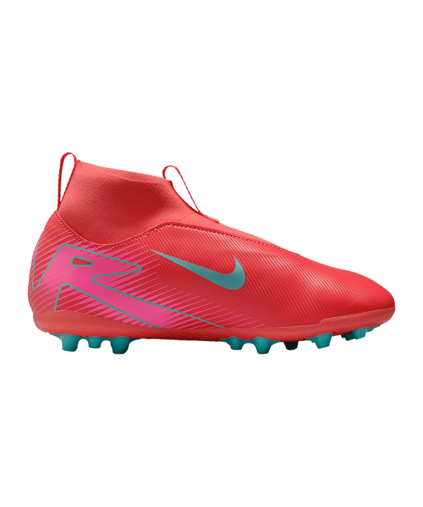 Nike Jr Air Zoom Mercurial Superfly X Academy AG Mad Energy Kids Rot F800 - rot
