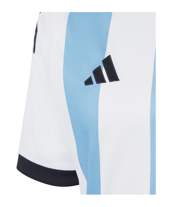 adidas Argentinien 3-Sterne Trikot Home WM 2022 Weiss Blau - weiss