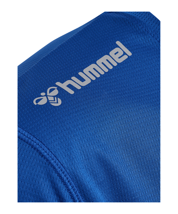 hummel run Trikot Blau F7045 - blau