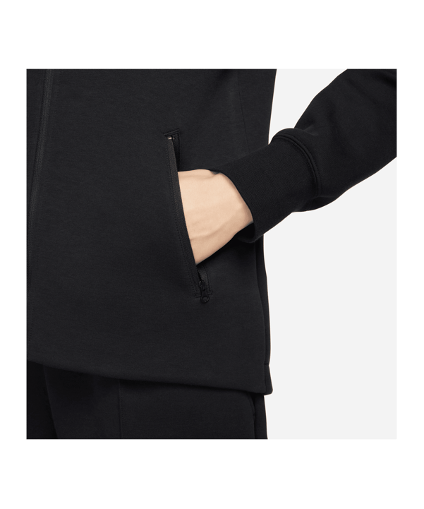 Nike Tech Fleece Windrunner Damen Schwarz F010 - schwarz
