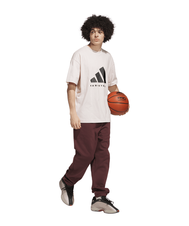 adidas Adi Basketball T-Shirt Rosa - rosa
