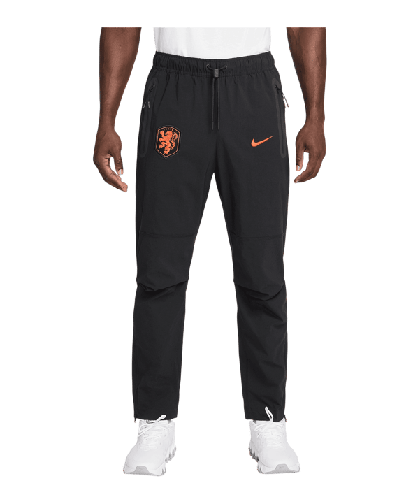 Nike KNVB Niederlande Trainingshose Schwarz F010 - schwarz