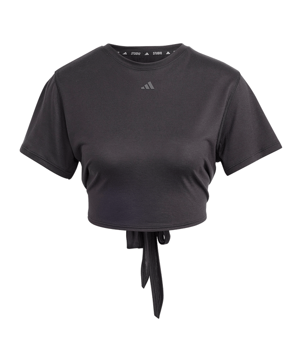 adidas Yoga Studio Wrapped t-shirt donna nero - nero