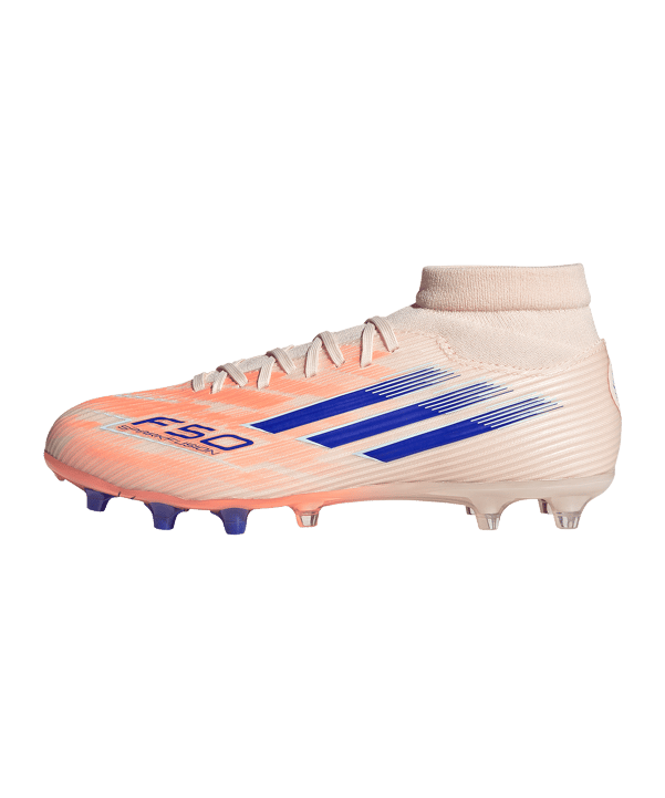 adidas F50 Sparkfusion League Mid FG/AG Coral Blaze Damen Orange - orange