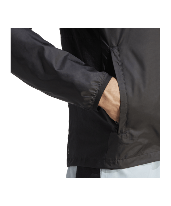 adidas Own The Run Jacke Schwarz - schwarz