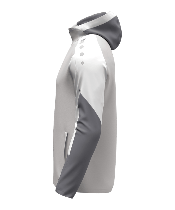 JAKO Dynamic Kapuzenjacke Kids Grau F837 - grau