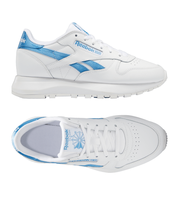 Reebok Classic Leather SP Damen Weiss Blau - weiss