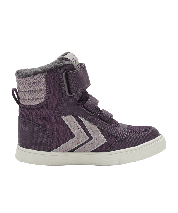 Hummel Stadil Super Poly Mid Sneaker Kids Rot F4079 - rot