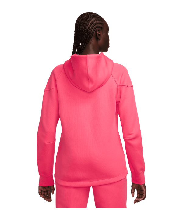 Nike Tech Fleece Kapuzenjacke Damen Pink F629 - rosa