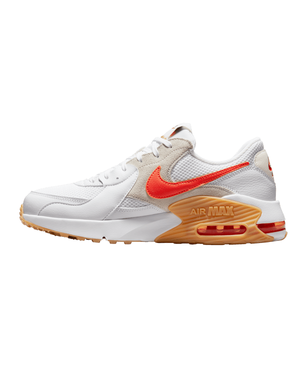 Nike Air Max Excee Weiss Orange F100 - weiss