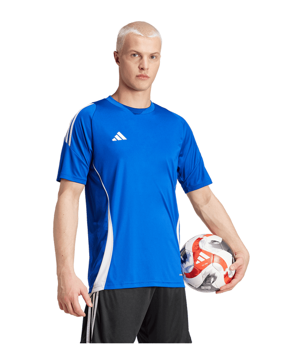 adidas Tiro 24 Trikot Blau Weiss - blau