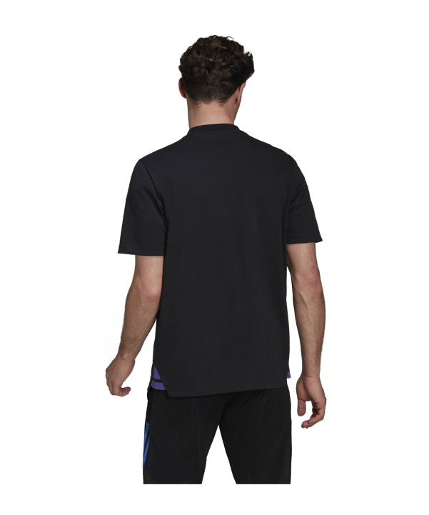 adidas Real Madrid Poloshirt Schwarz - schwarz