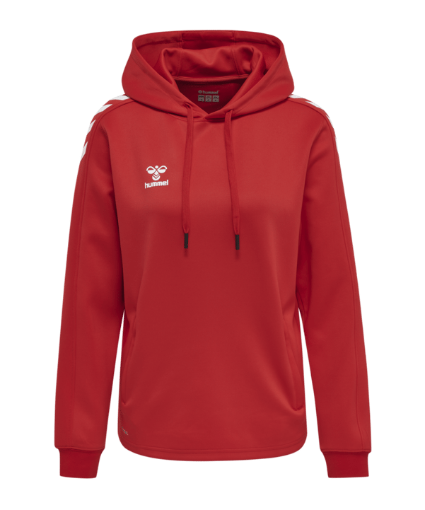 Hummel hmlCORE XK Poly Hoody Damen Rot F3062 - rot