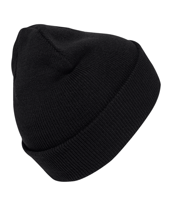adidas New Logo Beanie Schwarz - schwarz