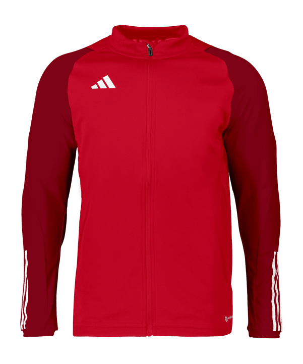 adidas Tiro 23 COM Trainingsjacke Kids Rot - rot