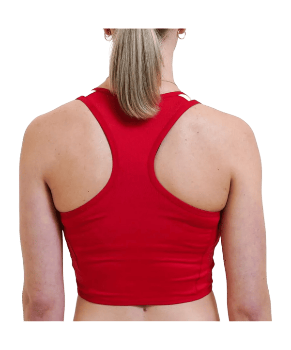 Nike Team Stock Tanktop Running Damen Rot F657 - rot