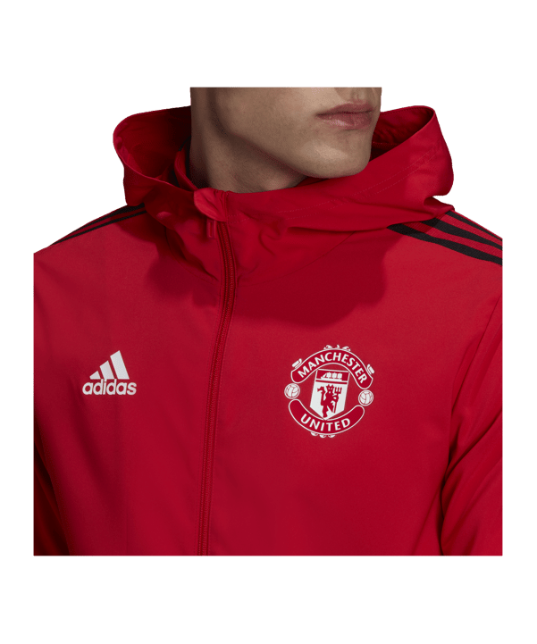 adidas Manchester United Prematch Jacke 2021/2022 Rot - rot