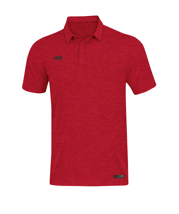 JAKO Premium Basics Poloshirt Rot F01 - rot