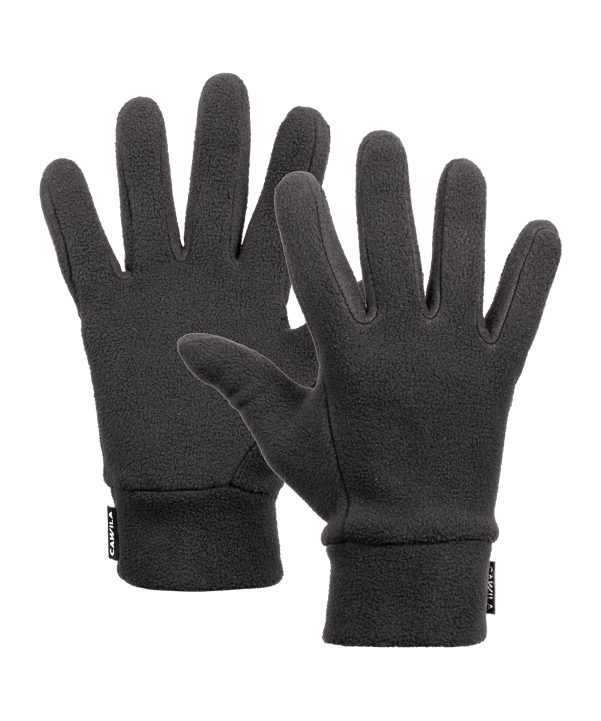 Cawila GEAR Handschuhe CORE Fleece Schwarz - schwarz