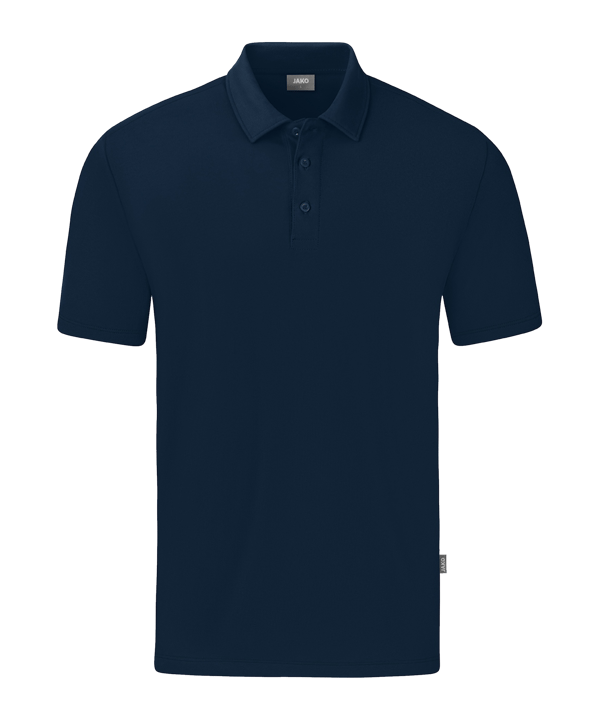 JAKO Organic Stretch Polo Shirt Blau F900 - blau