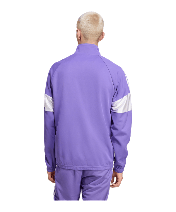 adidas Real Madrid Lfstlr Track Jacke Lila - lila