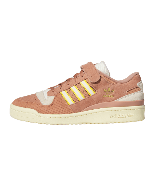 adidas Originals Forum 84 Low Rosa Weiss Gold - rosa