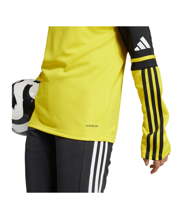 adidas Squadra 25 HalfZip Sweatshirt Kids Gelb - gelb